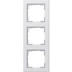 Gira E2 Afdekraam 3 voudig zuiver wit (hagelwit) 021329, Nieuw, Stopcontact