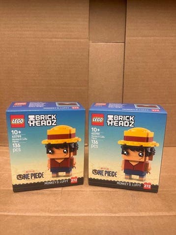 Lego Set - BrickHeadz - Monkey D.Luffy Figure, Nieuw