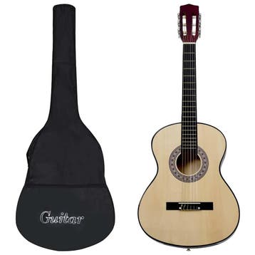 vidaXL Gitaar klassiek beginner met tas 4/4 39, Muziek en Instrumenten, Verzenden, Nieuw