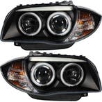Koplampen met Angel eyes CCFL BMW E81 E82 E87 E87 LCI B0210, Nieuw, BMW