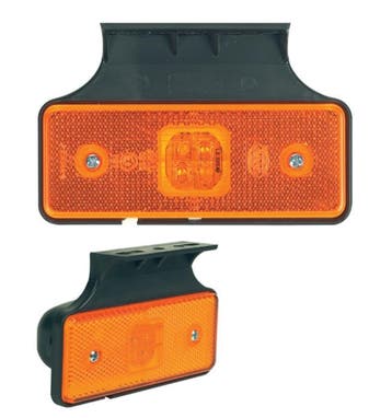 LED Zijmarkering Oranje 12-24V, Auto-onderdelen, Verlichting, Ophalen of Verzenden, Nieuw