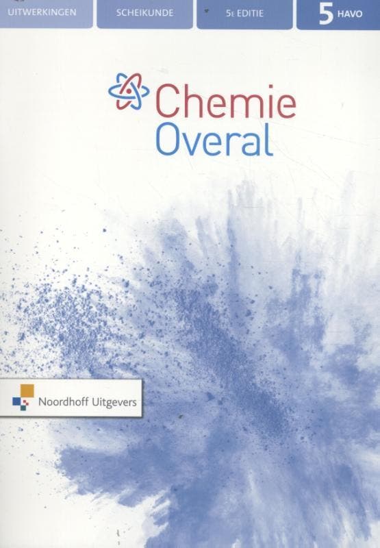 havo 5 scheikunde / Chemie Overal / uitwerkingen, Boeken, Wetenschap, Zo goed als nieuw, Verzenden