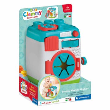 Clementoni Soft Clemmy wasmachine i van €24,99 voor €12,49, Ophalen of Verzenden, Nieuw