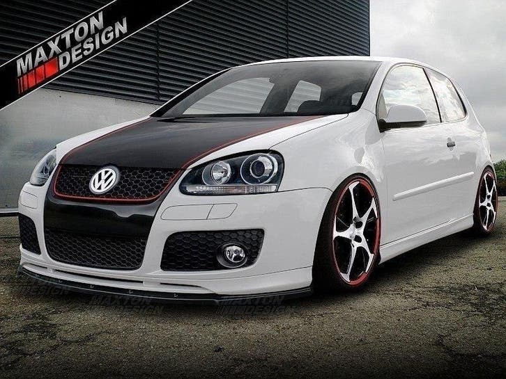 Voordiffuser VW Golf 5 GTI Votex Glans Zwart, Auto-onderdelen, Carrosserie en Plaatwerk, Ophalen of Verzenden