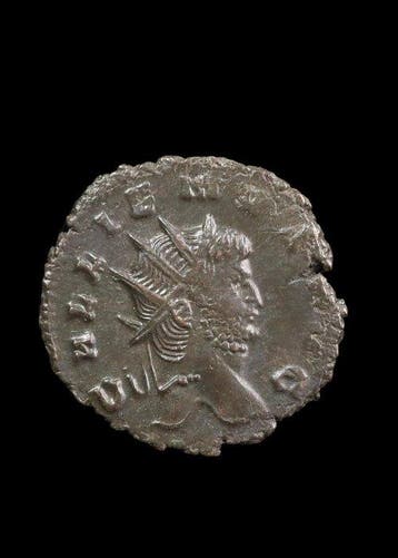 Oud-Romeins Brons Antoninianus van Gallienus (Zonder