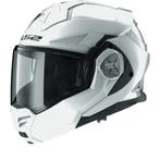 LS2 FF901 Advant X Solid Wit 06 Systeemhelm, Motoren, Kleding | Motorhelmen, Systeemhelm, XXL, Nieuw met kaartje, Overige merken