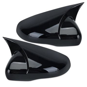 EVO Spiegelkappen Glans Zwart VW Golf 6 RL031, Nieuw, Links, BMW
