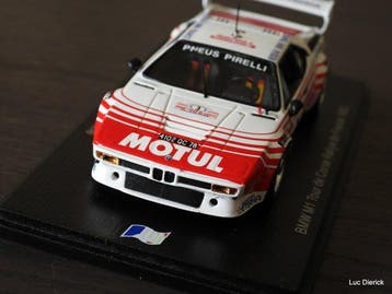 Spark 1:43 - Modelauto - BMW M1, Tour de Corse Rallye de, Nieuw