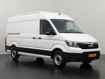 MAN TGE 2.0TDi 140PK DSG Automaat L3H3, Automaat, Stof, Gebruikt, Euro 6