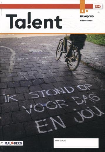 Talent 1 havovwo B 9789402069365, Verzenden, Zo goed als nieuw