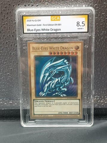 Konami - 1 Card - Yu-Gi-Oh! - Blue-Eyes White Dragon, Nieuw