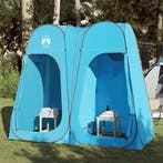 vidaXL Privacytent pop-up waterdicht blauw, Caravans en Kamperen, Tenten, Verzenden, Nieuw, Tot en met 2