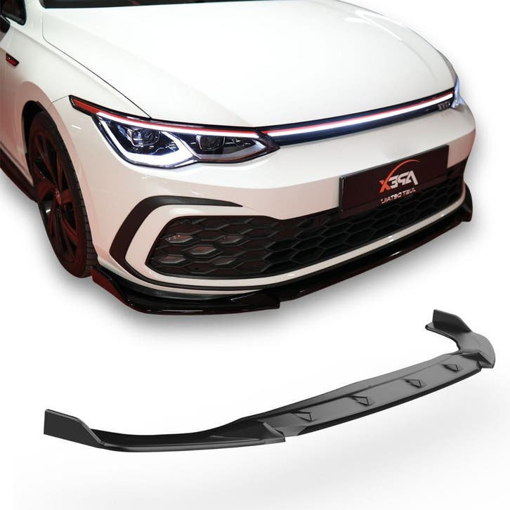 Frontsplitter geschikt voor Volkswagen Golf Mk8 GTI / GTE /, Auto diversen, Tuning en Styling