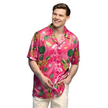 Blouse Summer flamingo Volwassen, Ophalen of Verzenden, Nieuw