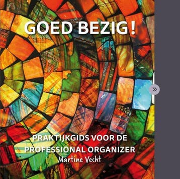 Goed bezig! Praktijkgids voor de professional organizer, Verzenden, Gelezen, Martine Vecht