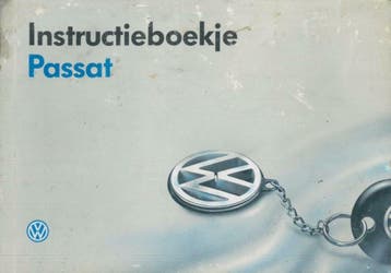1991 Volkswagen Passat Instructieboekje Nederlands, Auto diversen, Handleidingen en Instructieboekjes, Verzenden