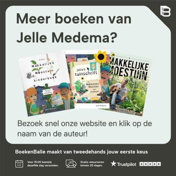 Het grote makkelijke moestuin kinderboek - Jelle Medema, Verzenden, Zo goed als nieuw, Jelle Medema