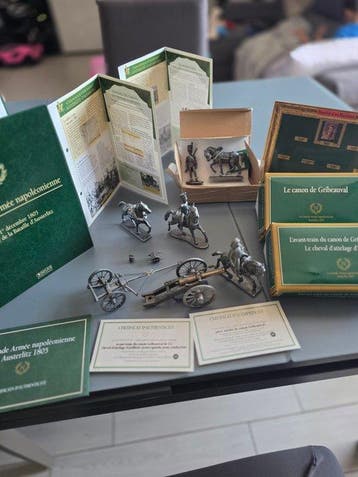 Éditions Atlas - Speelgoedsoldaatje Canon de Gribeauval &, Nieuw