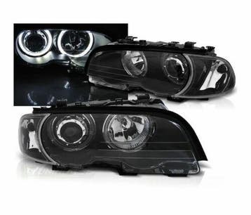 Koplampen BMW E46 99-03 Coupe/Cabrio LED Angel eyes, Ophalen of Verzenden, Nieuw