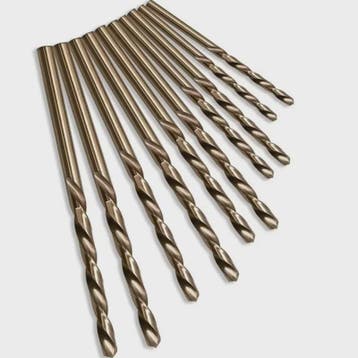 10-delige HSS M35 Kobalt Boorbits Set (1-3mm) voor Metaal &, Doe-het-zelf en Verbouw, Verzenden, Nieuw