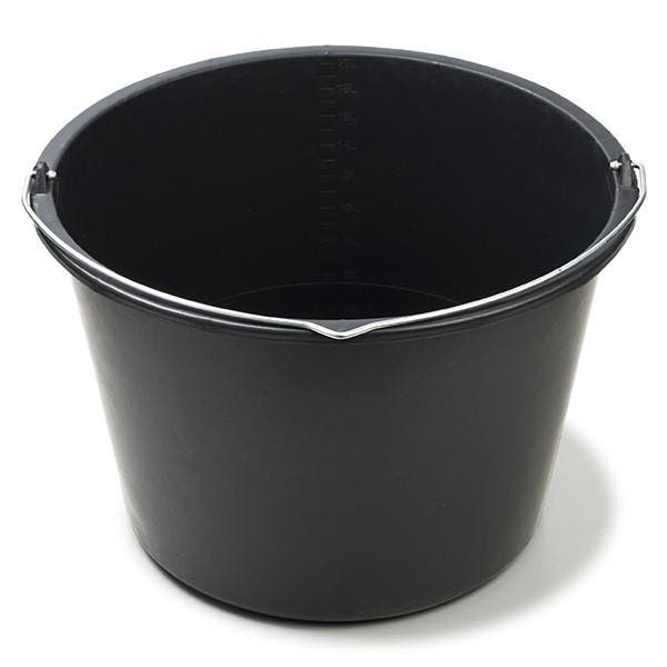 Emmer | Toolland | 20 liter (LDPE, Zwart), Tuin en Terras, Overige Tuin en Terras, Nieuw, Verzenden