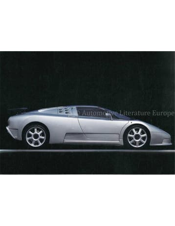 1992 BUGATTI EB110 SPORT STRADALE ENGELS, Nieuw, Author