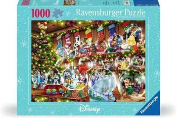Disney - Snow Globes Puzzel (1000 stukjes) | Ravensburger -, Verzenden, Nieuw