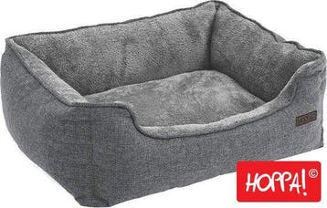Hoppa! PGW10GG Hondenmand grijs van €39 voor €23, Dieren en Toebehoren, Ophalen of Verzenden, Nieuw, Stof