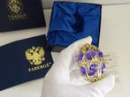 Figuur - Fabergé style - Crystal Palace Imperial ornament, Nieuw