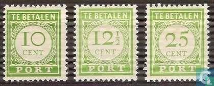 Curaçao - Cijfer - 1945, Postzegels en Munten, Postzegels | Nederlandse Antillen en Aruba, Postfris, Verzenden