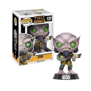 Funko Pop! Star Wars Rebels: Zeb Orrelios #137, Verzenden, Nieuw
