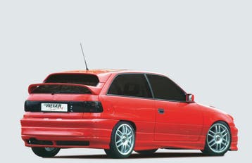 Rieger achterbumper RT08 | Astra F: 09.91 - 3-drs., 5-drs.,, Auto-onderdelen, Carrosserie en Plaatwerk, Verzenden, Nieuw, Opel