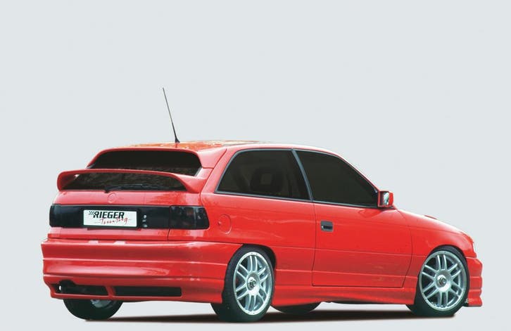 Rieger achterbumper RT08 | Astra F: 09.91 - 3-drs., 5-drs.,, Auto-onderdelen, Carrosserie en Plaatwerk, Nieuw, Opel, Verzenden