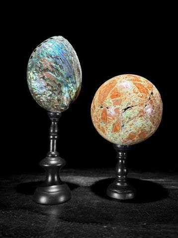 Decoratief ornament - NO RESERVE PRICE - Wonderful Pair of