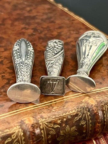 Aristocratie Zilver Cachets Art Nouveau - 6 cm (Zonder