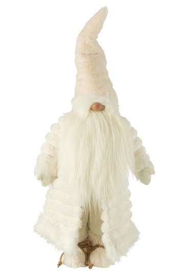 Gnome Gewatteerde Jas Textiel Crème/Bruin Groot, Verzenden, Nieuw
