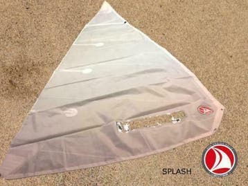 Ventoz Splash zeil - 6.3 m2 Wit,  nieuw!, Watersport en Boten, Verzenden, Nieuw, 3 tot 6 meter, Minder dan 15 m²