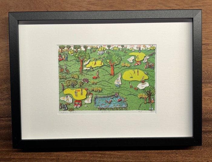 James Rizzi (1950-2011) - GOLF, Antiek en Kunst, Kunst | Designobjecten