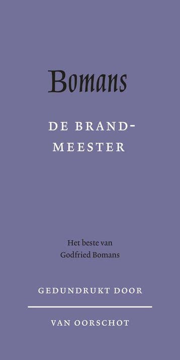 9789028264311 De brandmeester Godfried Bomans, Verzenden, Nieuw, Godfried Bomans