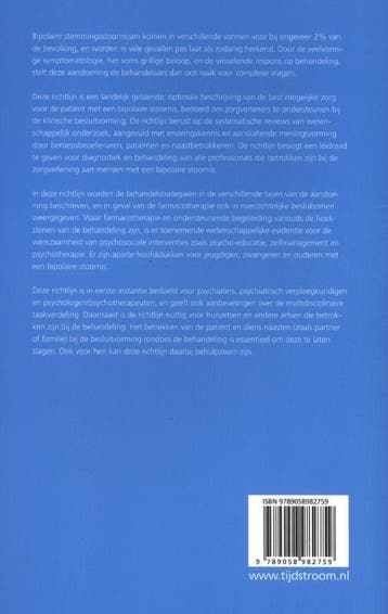 Multidisciplinaire richtlijn bipolaire stoornissen, Boeken, Verzenden, Zo goed als nieuw