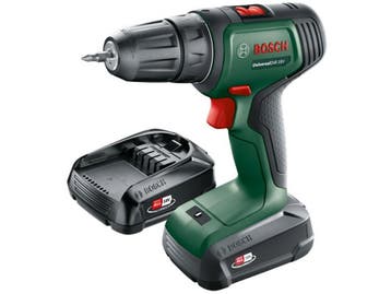 Bosch UniversalDrill 18V - Hamerboor - Draagtas - Zwart, Verzenden, Zo goed als nieuw