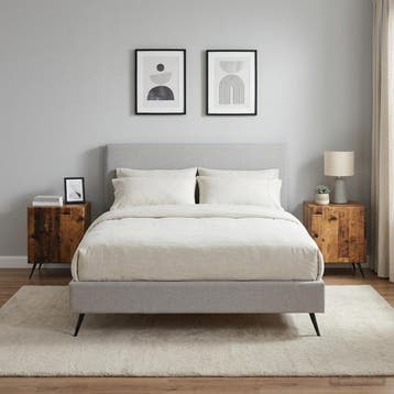 vidaXL Nachtkastje 2 st Oud hout 43 x 34,5 x 50 cm Bewerkt, Minder dan 45 cm, Verzenden, Nieuw, Minder dan 55 cm