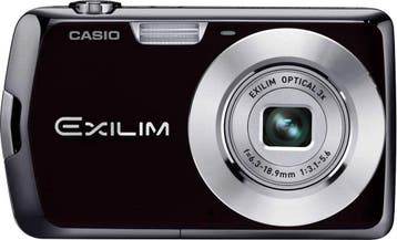 Casio Exilim EX-Z2 Digitale Compact Camera - Zwart, Verzenden, Zo goed als nieuw