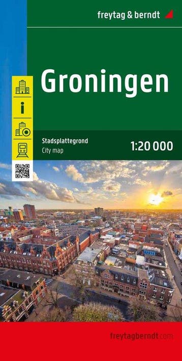 Stadsplattegrond F&B Groningen / F&B Stadsplattegrond NL, Verzenden, Zo goed als nieuw