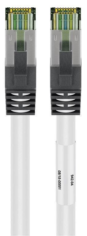 RJ45 (CAT 6A, 500 MHz) netwerkkabel met CAT 8.1 S/FTP raw, Computers en Software, Ophalen of Verzenden, Nieuw