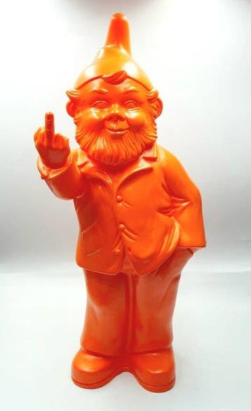 Ottmar Hörl (1950) - Sponti Activist Gnome Orange