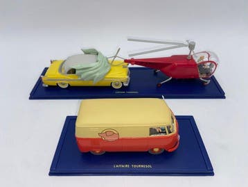 Atlas 1:43 - Modelauto (3) - Tintin – « De Zaak Tournesol », Nieuw