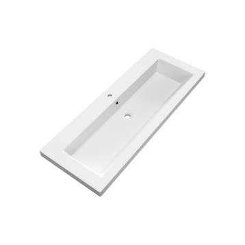 Brauer Solar Medium Wastafel - 120 cm - met 1 Spoelbak en 1, Ophalen of Verzenden, Nieuw