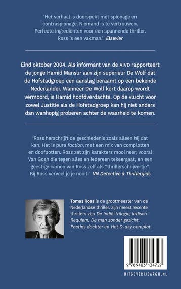 De tweede november 9789403134727 Tomas Ross, Verzenden, Zo goed als nieuw, Tomas Ross
