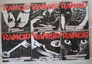 Rancid - 6 x sealed 7 singles - Diverse titels - 45 RPM 7, Nieuw in verpakking